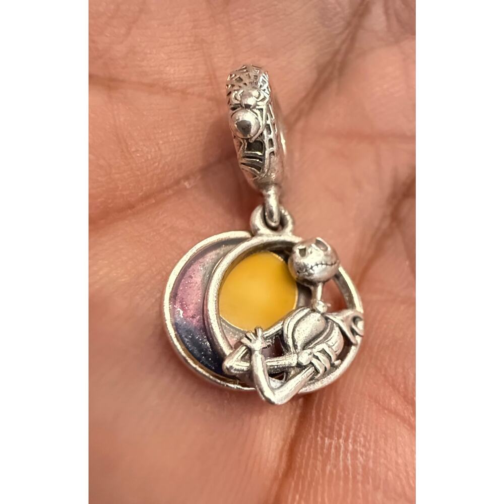 Authentic Pandora S925 ALE  Nightmare Before Christmas Charm Sterling Silver